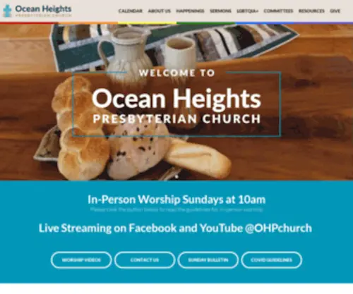 Ohchurch.org(Ocean Heights Presbyterian Church) Screenshot