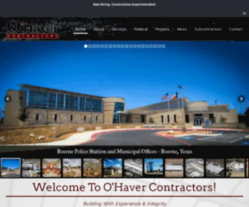 OHCLTD.net(O'Haver Contractors) Screenshot