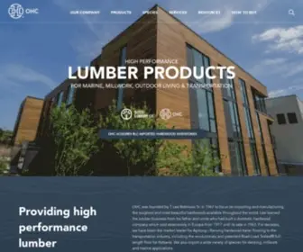 OHC.net(High Performance Lumber Products) Screenshot