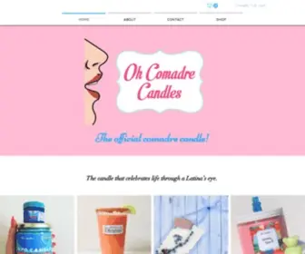 Ohcomadrecandles.com(Latino Candles) Screenshot