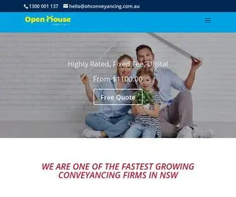 Ohconveyancing.com.au(Conveyancing) Screenshot