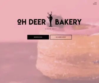 Ohdeerbakery.cz(OH Deer Bakery) Screenshot