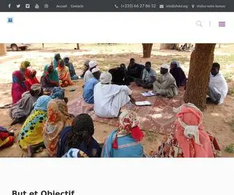 Ohdel.org(Organisation Humanitaire pour le Développement Local) Screenshot