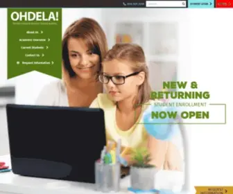 Ohdela.com(The Ohio Distance and Electronic Learning Academy) Screenshot