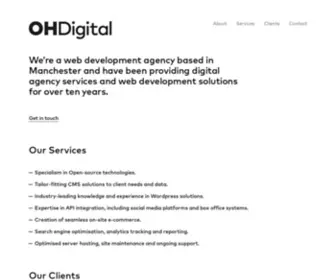 Ohdigital.co.uk(OH Digital) Screenshot