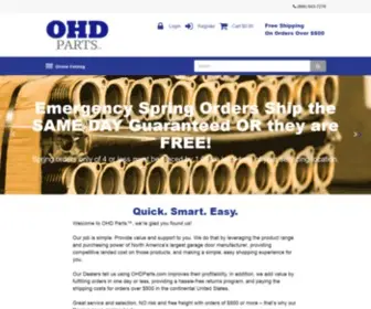 Ohdparts.com(OHD Parts) Screenshot