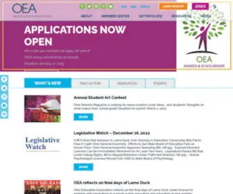 Ohea.org(Ohio Education Association) Screenshot