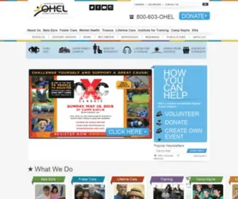 Ohelfamily.org(OHEL Children's Home and Family Services) Screenshot