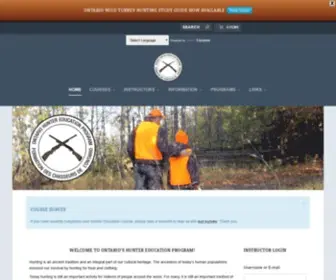 Ohep.net(Ontario Hunter Education Program) Screenshot