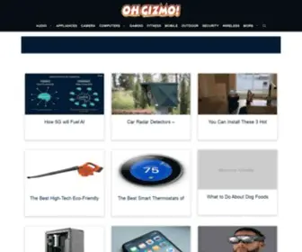 Ohgizmo.com(Homepage) Screenshot