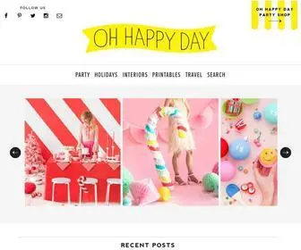 Ohhappyday.com(Oh Happy Day) Screenshot