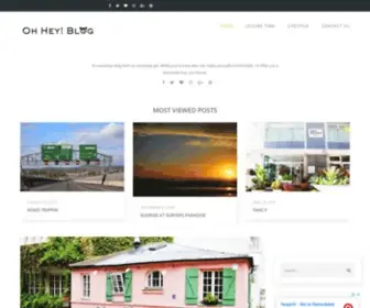 Ohheyblog.com(Oh Hey) Screenshot
