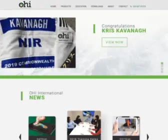 Ohiinternational.com(OHI International) Screenshot