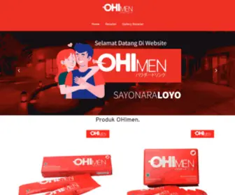 Ohimenofficial.com(OHIMen Official) Screenshot