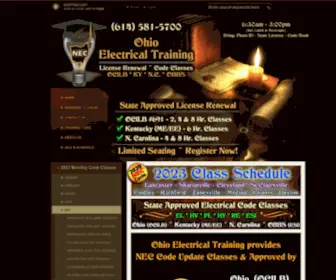 Ohio-Electrical-Training.com(Ohio Electrical Training) Screenshot