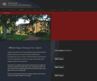 Ohio-Statefacultyclub.com(The Ohio State University Faculty Club) Screenshot