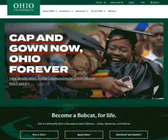 Ohio.edu(Ohio University) Screenshot