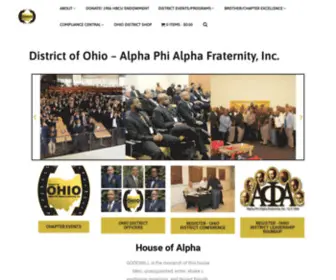 Ohioalphas.org(District of Ohio) Screenshot