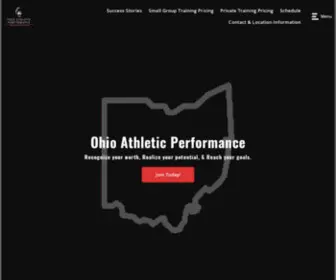 OhioathleticPerformance.com(Gym/Physical Fitness Center in Gahanna) Screenshot