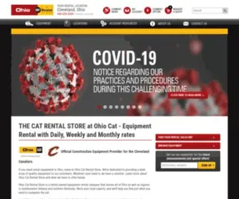 Ohiocatrentalstore.com(Equipment Rental Company) Screenshot