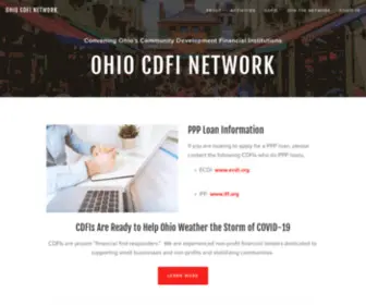 OhioCDfis.org(Ohio CDFI Network) Screenshot