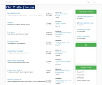 Ohiochatter.com(Ohio Chatter) Screenshot