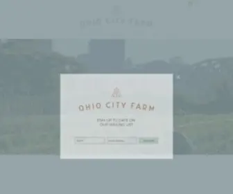 Ohiocityfarm.com(Ohio City Farm) Screenshot