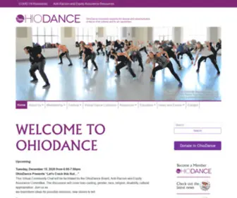 Ohiodance.org(OhioDance) Screenshot