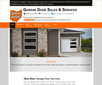 Ohiodoor.info(Ohio Door) Screenshot