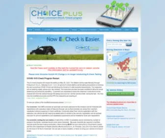 Ohioecheck.info(Choice Plus E) Screenshot