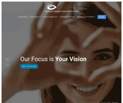 Ohioeyesurgeons.com(Ophthalmologist in Columbus) Screenshot