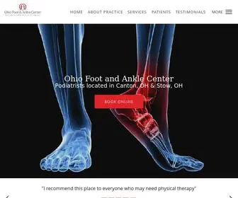 Ohiofac.com(Ohio Foot and Ankle Center) Screenshot