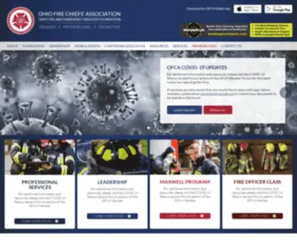 Ohiofirechiefs.com(The Ohio Fire Chiefs' Association) Screenshot