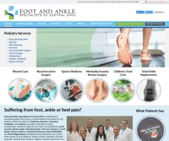 Ohiofootandankle.com(OH (Reynoldsburg)) Screenshot