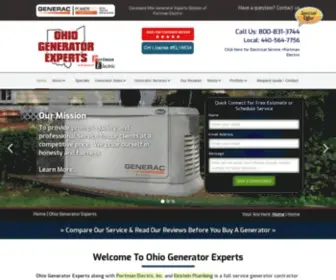 Ohiogeneratorexperts.com(Ohio Generator Experts) Screenshot
