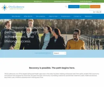 Ohioguidestone.org(A Leading Behavioral Health Agency in Ohio) Screenshot