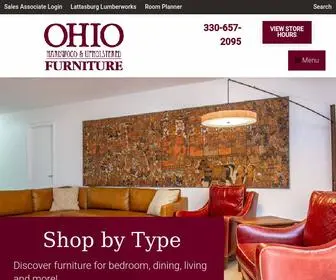 Ohiohardwoodfurniture.com(Ohio Hardwood Furniture) Screenshot