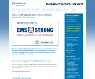 Ohiohealthems.com(OhioHealth EMS) Screenshot