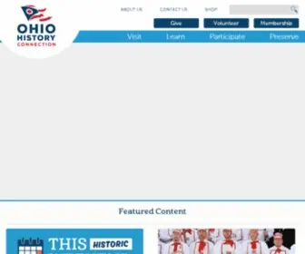 Ohiohistory.org(Ohio History Connection) Screenshot