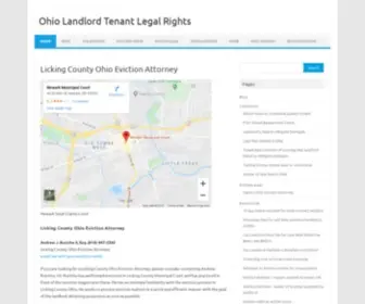 Ohiolandlordtenantblog.com(Licking County Ohio Eviction Attorney) Screenshot