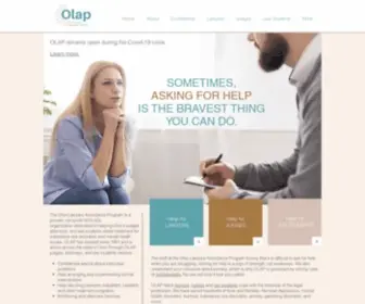 Ohiolap.org(Health and Wellness For Ohio Lawyers) Screenshot