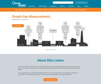 Ohiolumex.com(Ohio Lumex) Screenshot