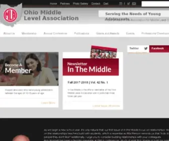 Ohiomla.org(Ohio Middle Level Association) Screenshot