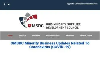 Ohiomsdc.org(Ohio Minority Supplier Diversity Council) Screenshot