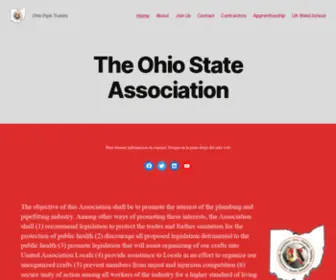 Ohiopipetrades.com(Ohio Pipe Trades) Screenshot