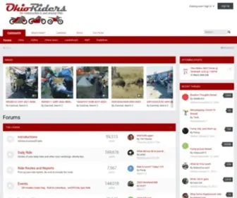 Ohioriders.net(Ohio Riders Motorcycle Forum) Screenshot