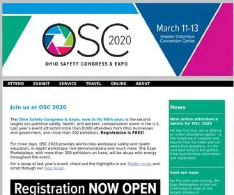 Ohiosafetycongress.com(BWC) Screenshot