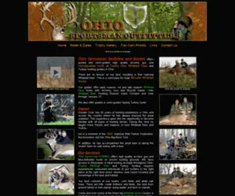 Ohiosportsmanoutfitters.com(Ohio Whitetail Deer Hunting Outfitters and Turkey Hunting Guides) Screenshot