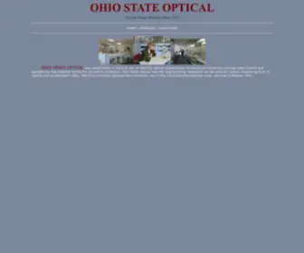 Ohiostateoptical.com(Ohio State Optical) Screenshot