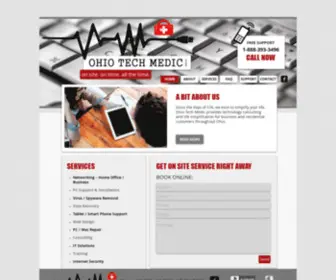 Ohiotechmedic.com(Ohio Tech Medic) Screenshot